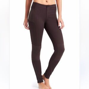 Athleta Trailsetter Ponte Motion Pants Burgundy Size 2P